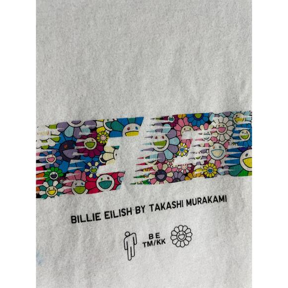 Billie Eilish‎  x Takashi Murakami Uniqlo UT Graphic Tee White Size S - Picture 7 of 12